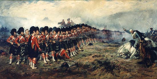 The Battle of Balaklava. The Thin Red Line