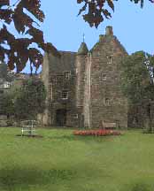 View of the mary Queen of Scots House