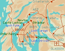 Cowel peninsular map