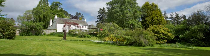 Essendy House and garden