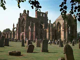 Melrose Abbey from the East